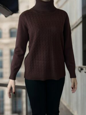 Ζιβάγκο με Πλέξη Μπροστά<br/><small class="dmm_sku">Κωδικός προϊόντος: 8816-καφε</small>