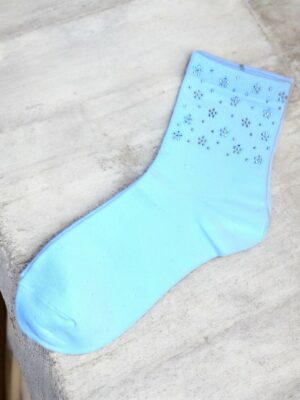 Κάλτσες με Διακριτικά Μικρά Λουλούδια