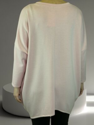 Γλυκιά μπλούζα με καρδούλα μπροστά<br/><small class="dmm_sku">Κωδικός προϊόντος: 8883-ροζ</small>