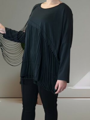 Γυναικεία μπλούζα με σκισίματα μοντέρνου στυλ