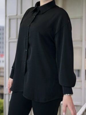 Elegant πουκάμισο με φίνα δαντέλα στην πλάτη