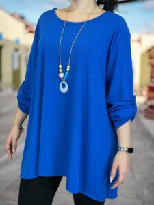 Sophisticated μπλούζα με  κόσμημα