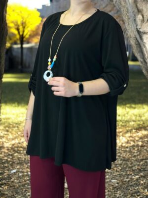 Sophisticated μπλούζα με  κόσμημα