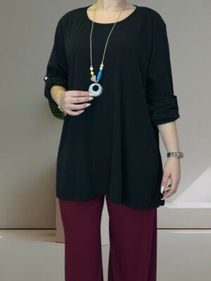 Sophisticated μπλούζα με  κόσμημα