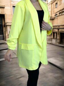 Fashion σακάκι με ιδιαίτερο σχεδιασμό στο μανίκι