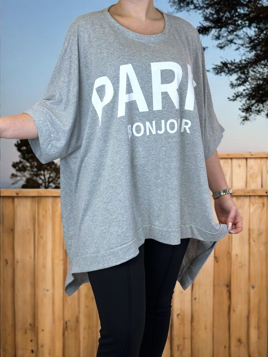 Άνετο T-shirt για καθημερινές εμφανίσεις