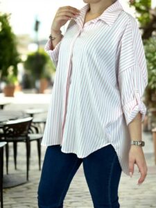 Must-have ριγέ πουκάμισο με exclusive υφή