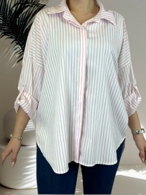 Must-have ριγέ πουκάμισο με exclusive υφή