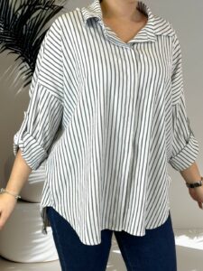 Must-have ριγέ πουκάμισο με exclusive υφή