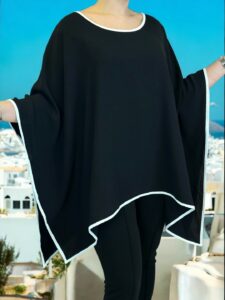 Κομψή τουνίκ με χαλαρή εφαρμογή