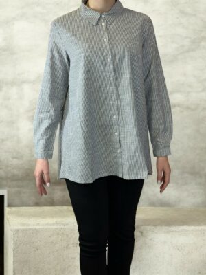 Γυναικείο πουκάμισο με ιδιαίτερο σχέδιο πίσω