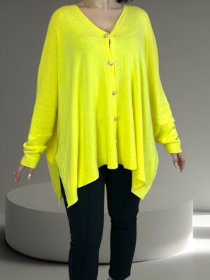 Άνετη Plus Size ζακέτα για καθημερινές εμφανίσεις