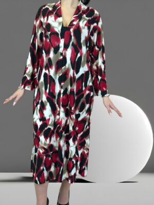 Εντυπωσιακό πολύχρωμο φόρεμα