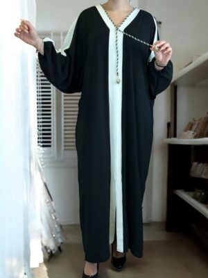 Bohemian φόρεμα kaftan look