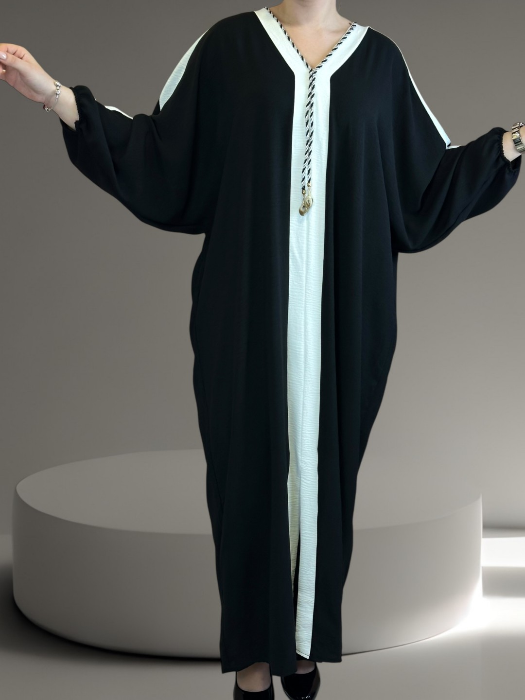 Bohemian φόρεμα kaftan look