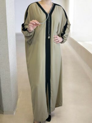 Bohemian φόρεμα kaftan look