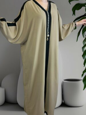 Bohemian φόρεμα kaftan look