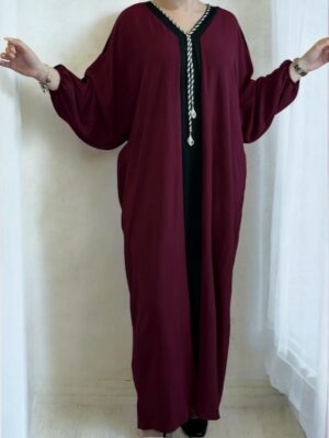 Bohemian φόρεμα kaftan look