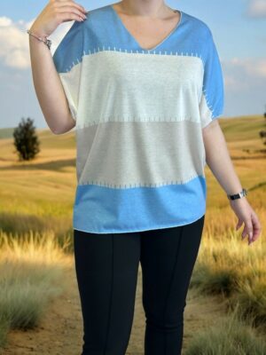 Minimal striped μπλούζα