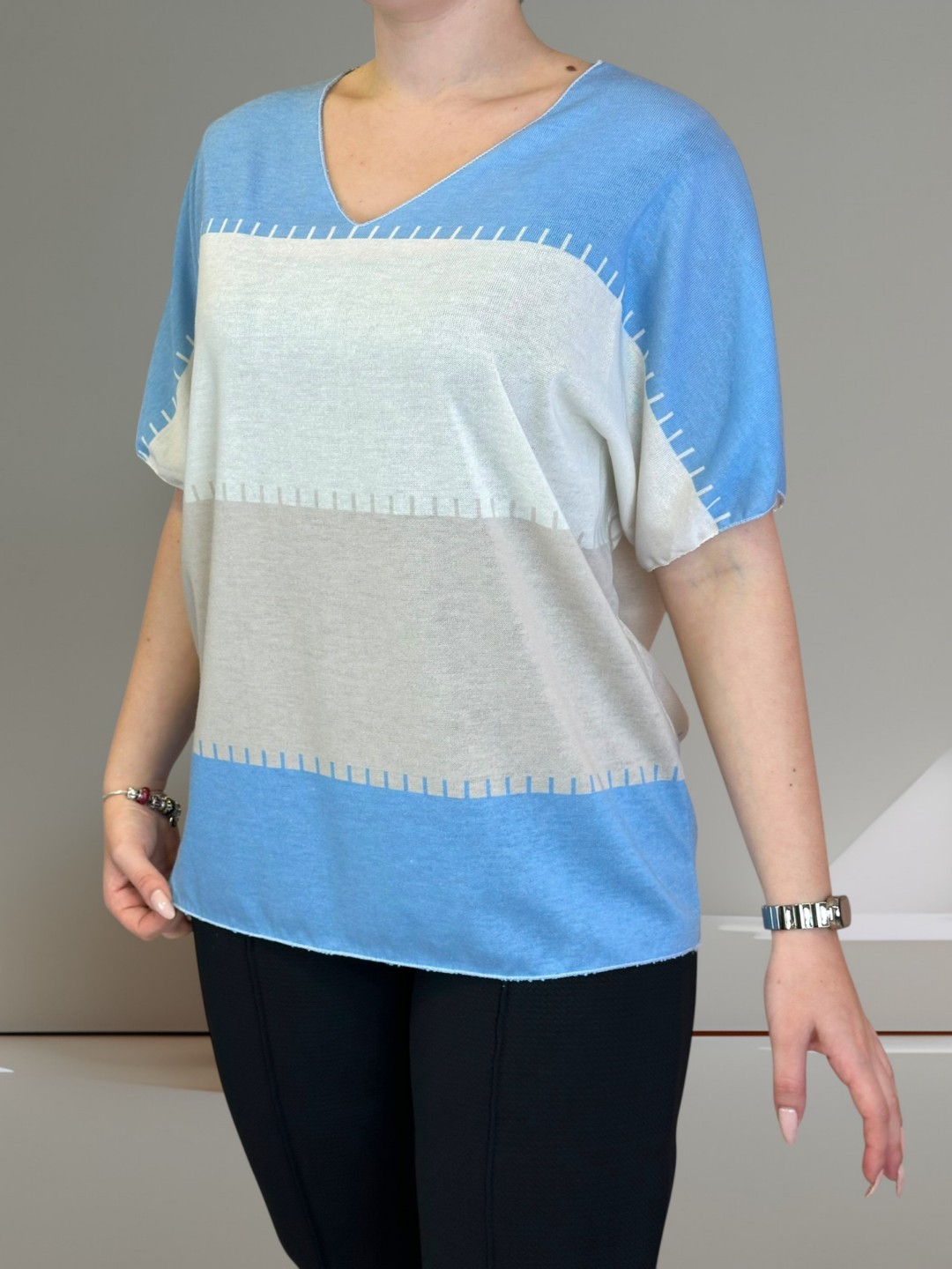 Minimal striped μπλούζα