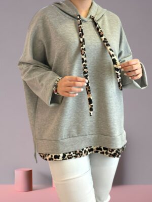 Το φούτερ με leopard πινελιά που ξεχωρίζει