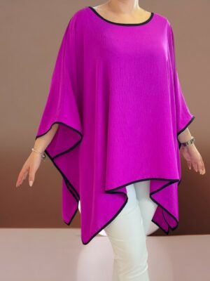 Κομψή τουνίκ με χαλαρή εφαρμογή