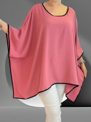 Κομψή τουνίκ με χαλαρή εφαρμογή