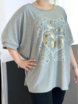 Μπλούζα με heart print