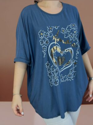 Μπλούζα με heart print