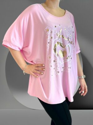 Μπλούζα με heart print