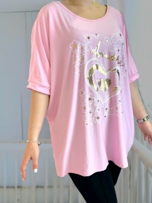 Μπλούζα με heart print