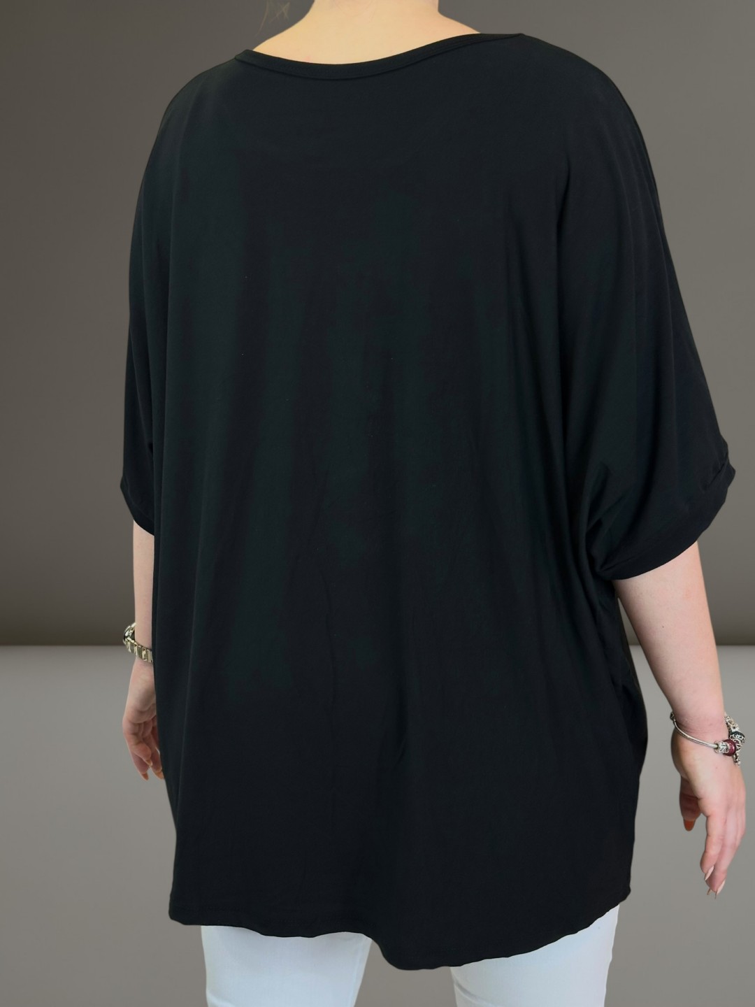 Μπλούζα με χρυσή στάμπα