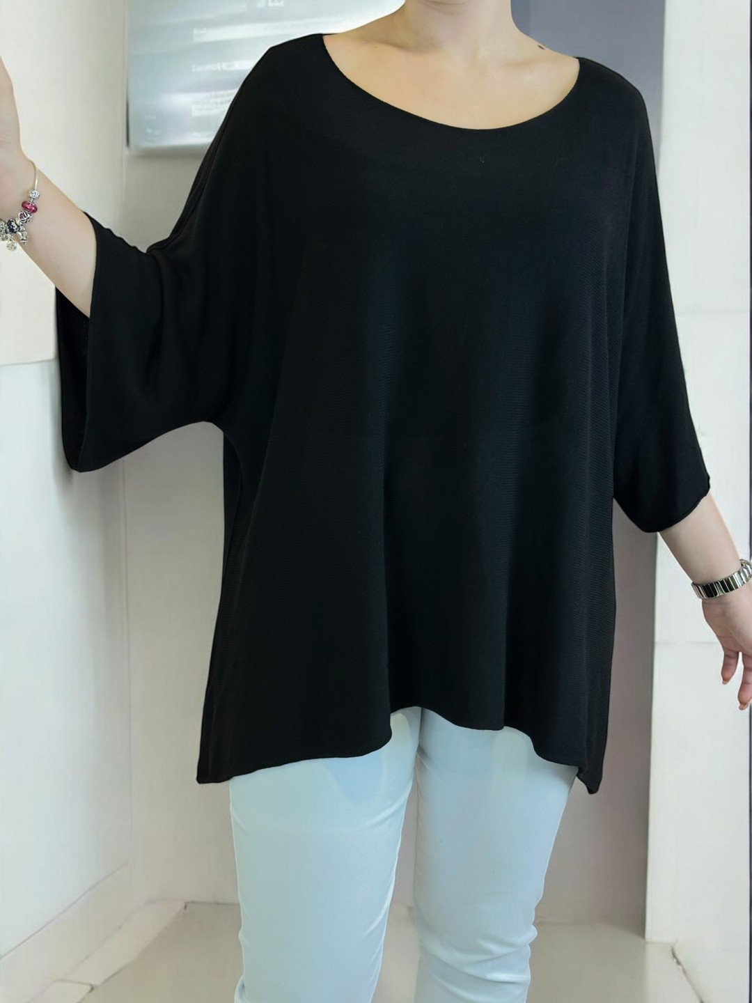 Λεπτό πουλόβερ καθημερινής άνεσης