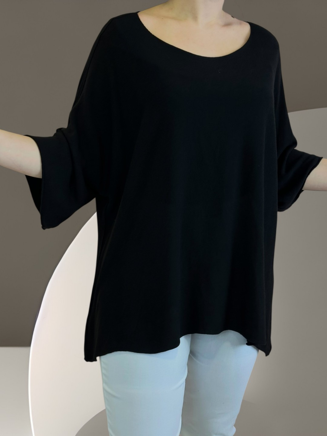 Λεπτό πουλόβερ καθημερινής άνεσης