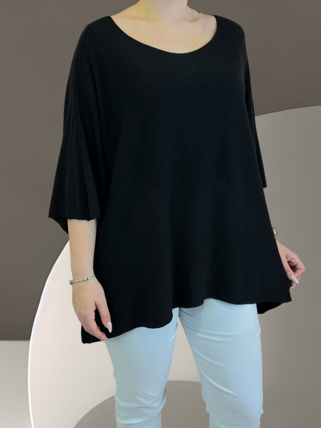 Λεπτό πουλόβερ καθημερινής άνεσης