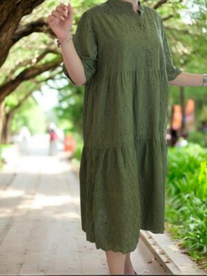 Ρομαντικό φόρεμα κυπούρ