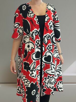 Luxury μακριά ζακέτα Plus Size