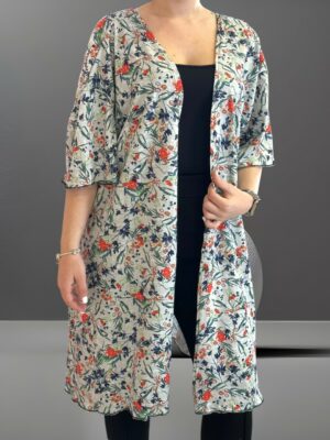 Luxury μακριά ζακέτα Plus Size