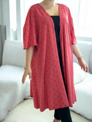 Luxury μακριά ζακέτα Plus Size