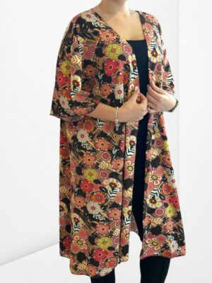 Luxury μακριά ζακέτα Plus Size