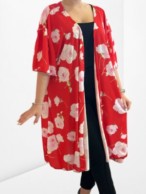 Luxury μακριά ζακέτα Plus Size