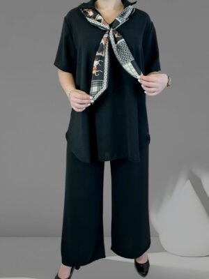 Elegant scarf σετ