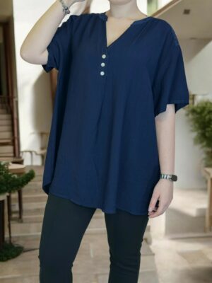 Lace sleeve μπλούζα