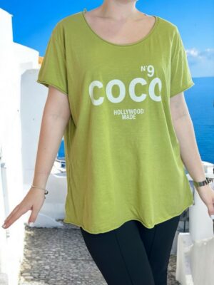 Chic μπλούζα με COCO print