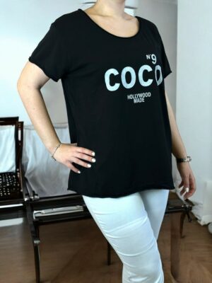 Chic μπλούζα με COCO print