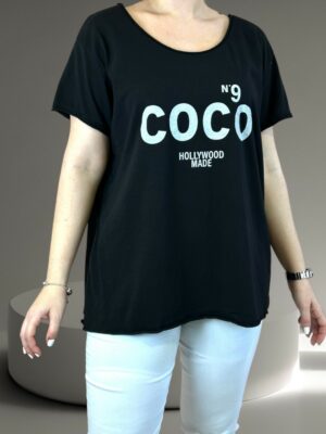 Chic μπλούζα με COCO print