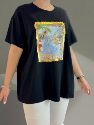 Urban μπλούζα με δυναμική στάμπα