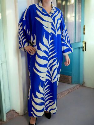 Elegant καφτάνι με διχρωμική αισθητική