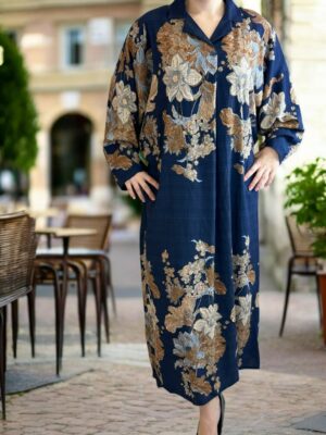 Elegant καφτάνι με διχρωμική αισθητική