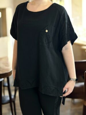 Chic μπλούζα με pocket detail